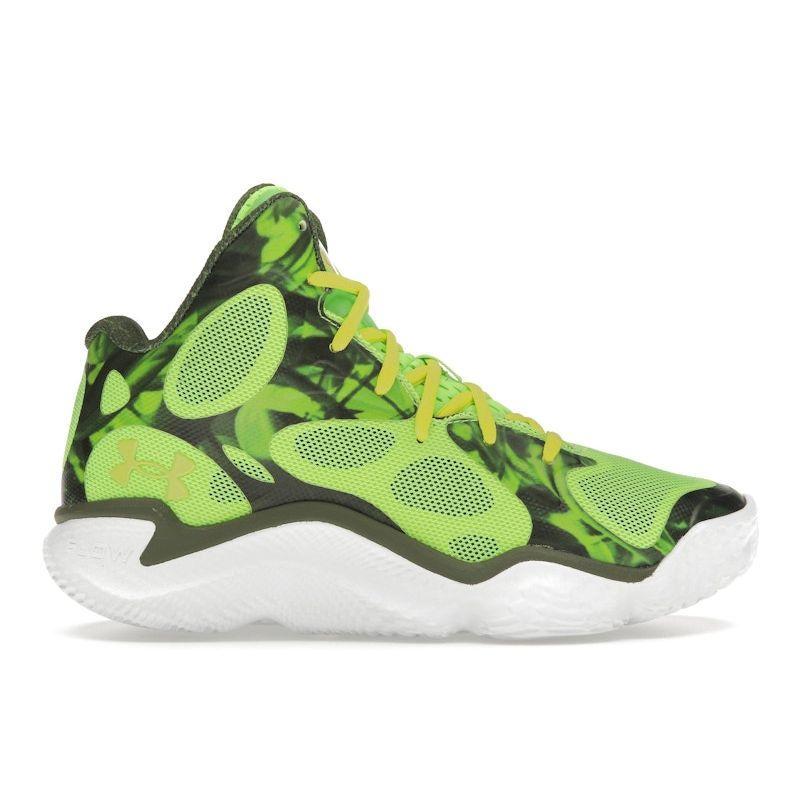 Under Armour Unisex Curry Spawn FloTro Hyper Green Rough Flash Light 3026640-300 41