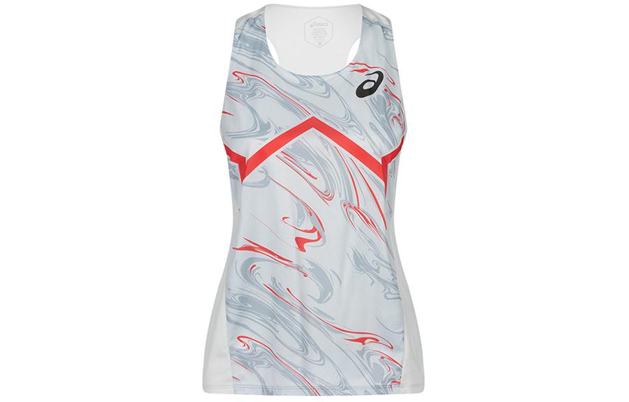 ASICS Sleeveless Sports Shirts Women s Gray Other 2092A386-022 S