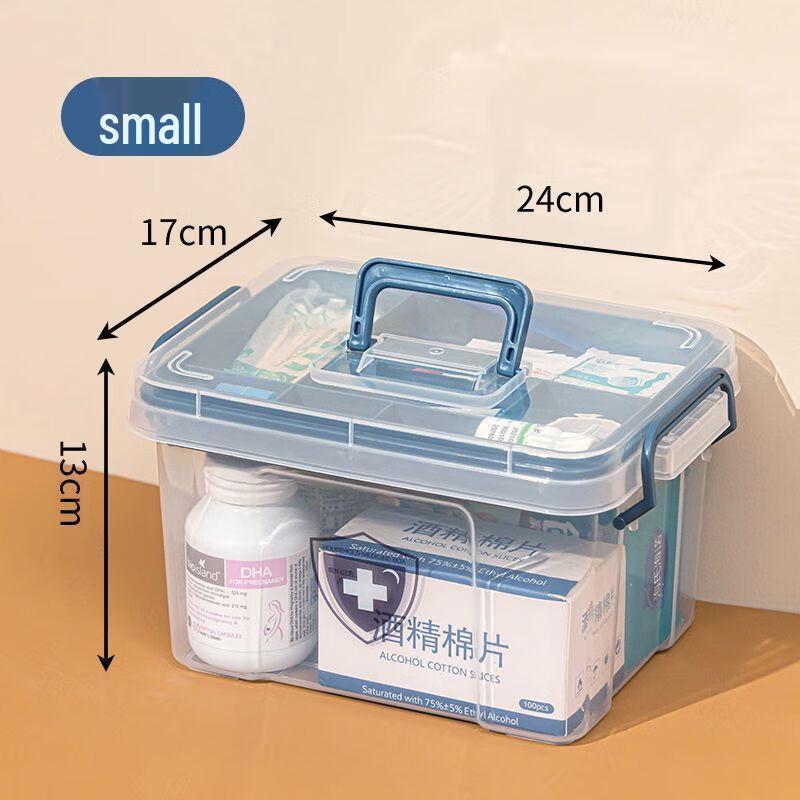 Datuan Xiaoyuan Double-Layer Medicine Storage Box
