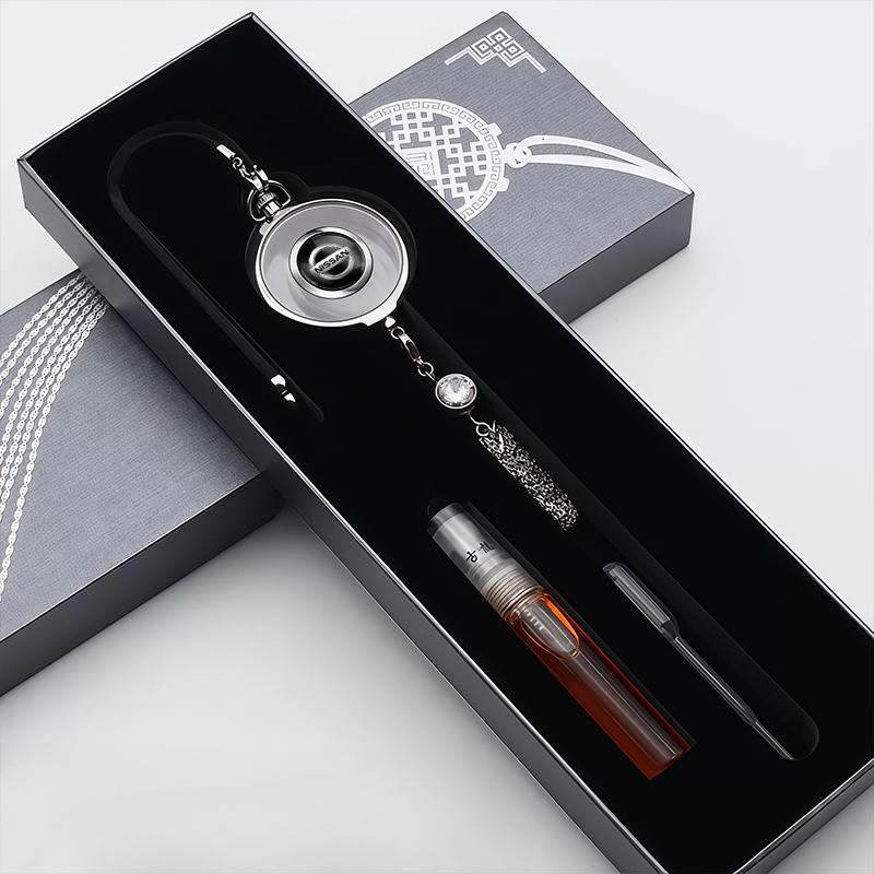 Car Interior Perfume Pendant Air Freshener Scent Bottle For Nissan Sylphy N7 Teana Qashqai Note J10 Navara Juke GTR 350z Patrol