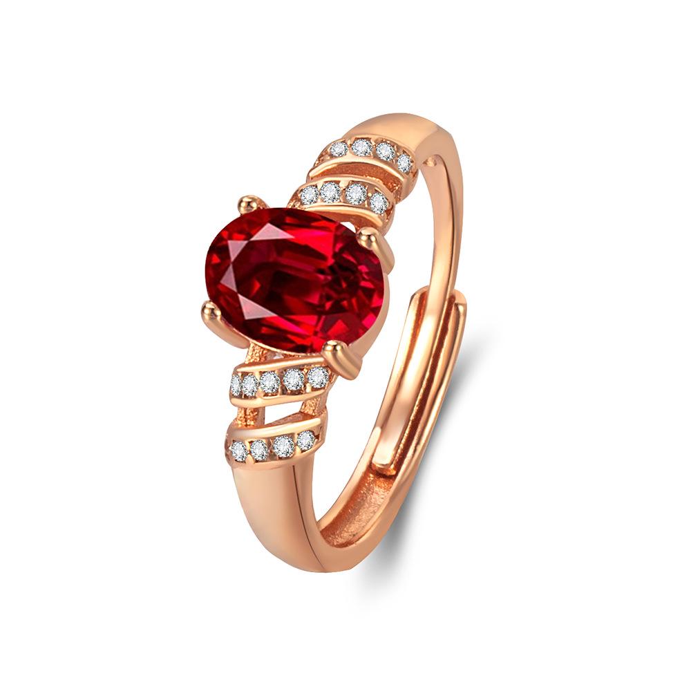 Retro Oval Open Ring - Creative Niche Fashion with Exquisite Personality Design