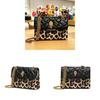Crossbody Pu Handbag With Leopard Pattern And Eagle Head Decor For Daily Use