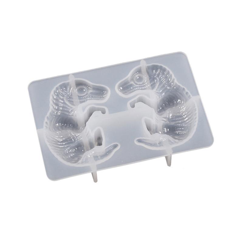 3D Dragon Egg Resin Molds Silicone Keychain Mold,3D Animal Ornaments Mold Dragon Egg Night Light Mold for DIY Crafts