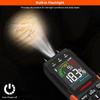 LASELION 2-in-1 Pin & Pinless Moisture Meter MS03 – Accurate Moisture Detection for Wood, Concrete, Drywall, Etc. – LCD Display with Hold Function, Fl