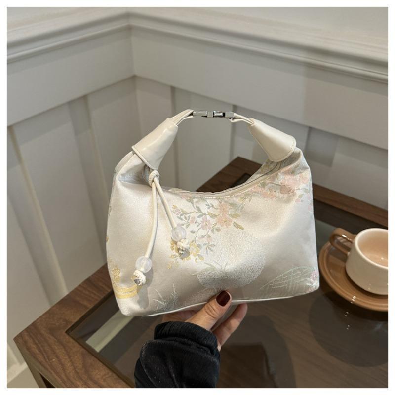 Handbag  New Chinese Crossbody Bag Women's Premium Versatile Women's Handheld Wrist Bag