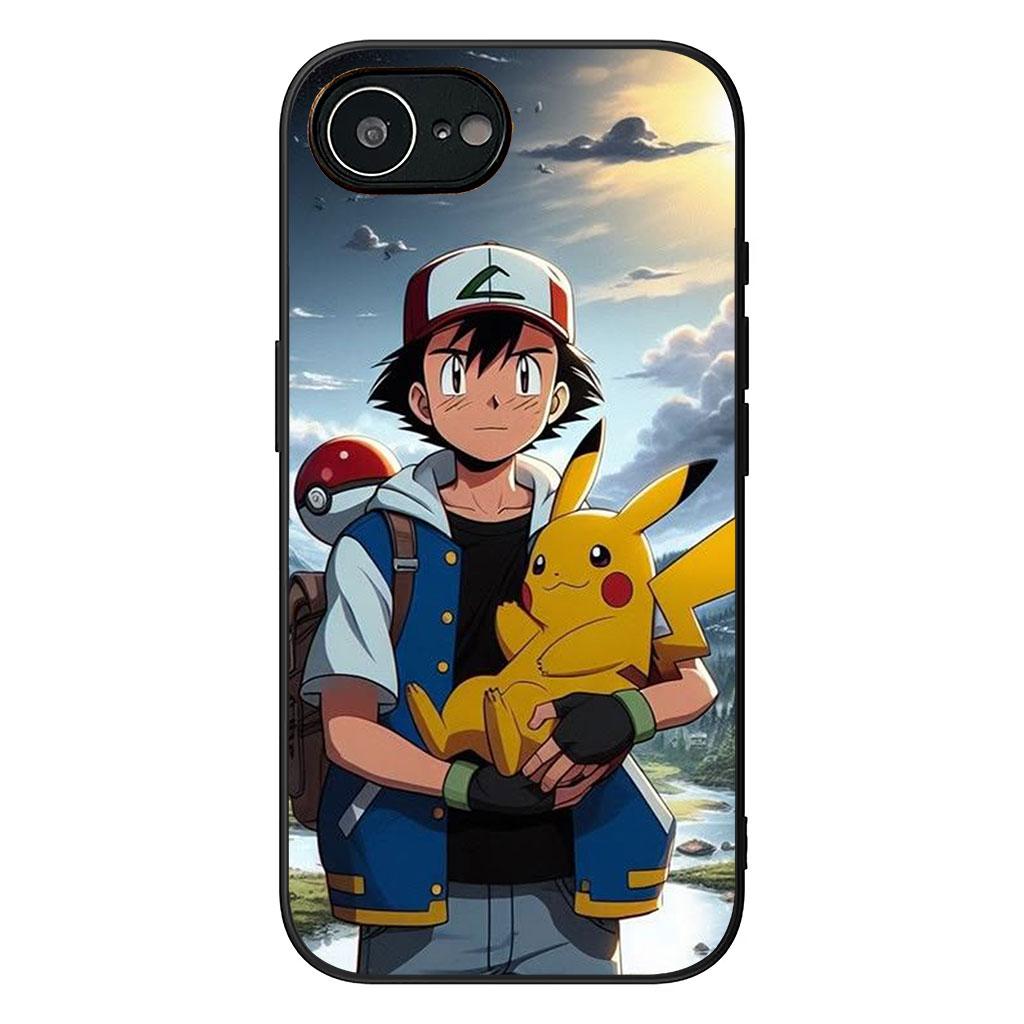 

P-Pokemons GO Gengar P-Pikachus for Samsung Galaxy Note 20 Ultra 10 8 9 S10 Plus Lite S8 A70 A24 A25 A37 A57 A55 A7 Case Galaxy Note20