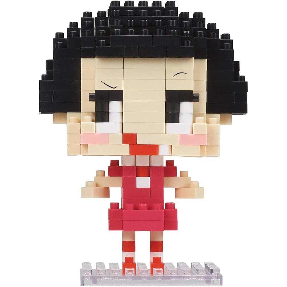 Kawada Nanoblock Charanano Chiko-chan Figure CN-01 Collectible Toy Building Block Set