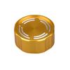 AUSHOOL Motorcycle Master Cylinder Cap and Reservoir Tank Cover for Honda CBR1000RR Rear Brake and Clutch (08-20) (04-07) (Gold)