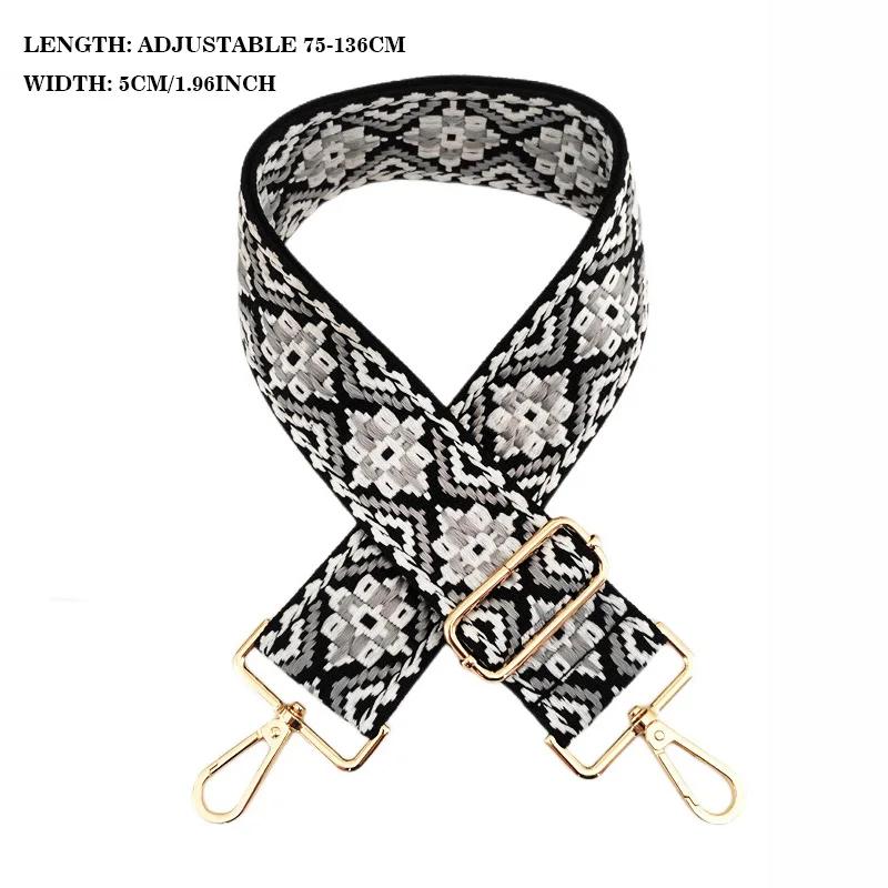 Sostituzione Tracolla Borsa in Tela Donna Tracolla Larga Cinghia Regolabile Sostituzione Tracolla Borsa Accessori Borse