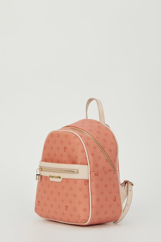 Original Pierre Cardin Coffee Monogram Luxury Backpack Coffee Monogram Women's Backpack