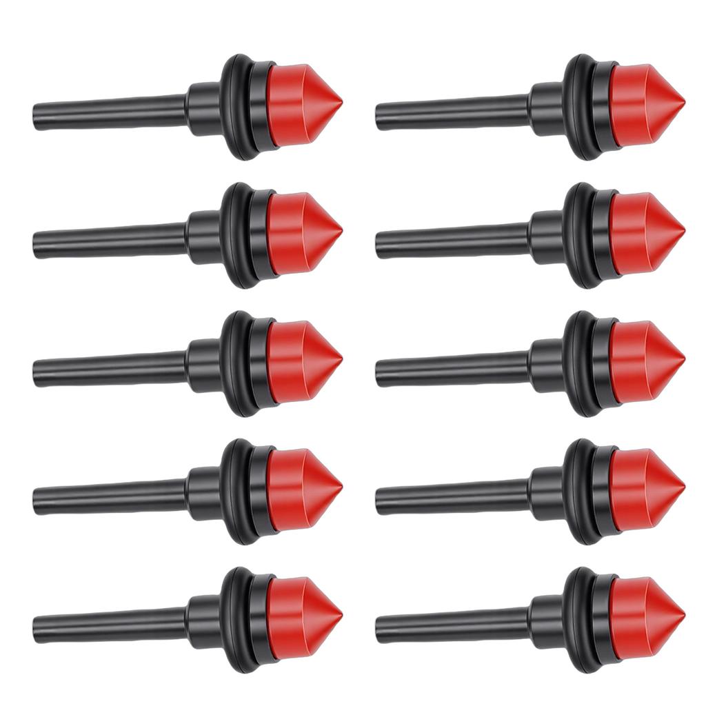 10 Pcs Coffee Machine Valve Pin Replacement for Jura Coffee Maker PP Plastic Valve Pin and Silicone Seal