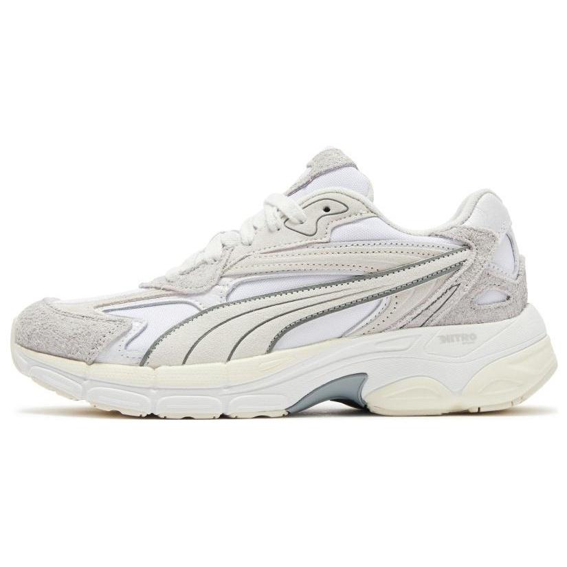 PUMA Teveris Nitro Worn Out Grey Cream White Men s 390033-03 EU 37