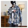 Design-designed Plaid Shirt Long-sleeved Jacket for Men's Spring and Autumn New High-end Casual Top