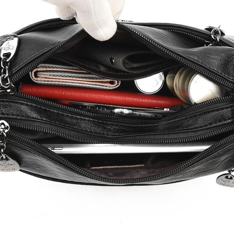 Neue Damentasche, große Kapazität, Umhängetasche, lässige Mamatasche, vielseitige Schultertasche