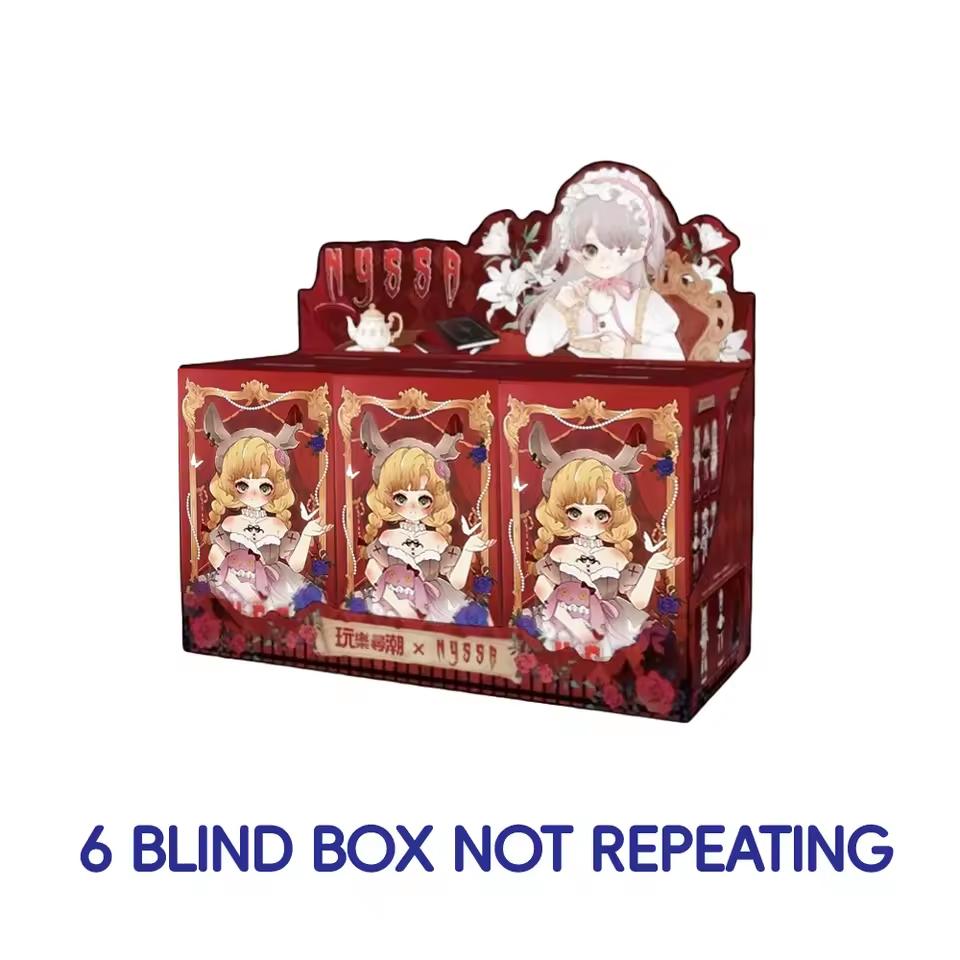 In Stock Nyssa Eerie Nightmare Series 1/12 Bjd Movable joint doll Blind Box Mystery Box Kawaii Action Anime Figure Toys Gift