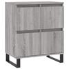 VidaXL Buffet Sonoma gris 60x35x70 cm Bois d'ingénierie 831226