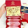 Creative Folding 3 D Birthday Red Envelope Pop-Up Best Wishes Lucky Money Envelope Traditional Red Pocket Birthday Party