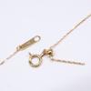 MOTHERHOUSE Ruby Rabbit Pendant Top, Standing Rabbit Pendant Top, K10 Chain Necklace, Total of 3 Pieces Necklace Yellow GoldUsed