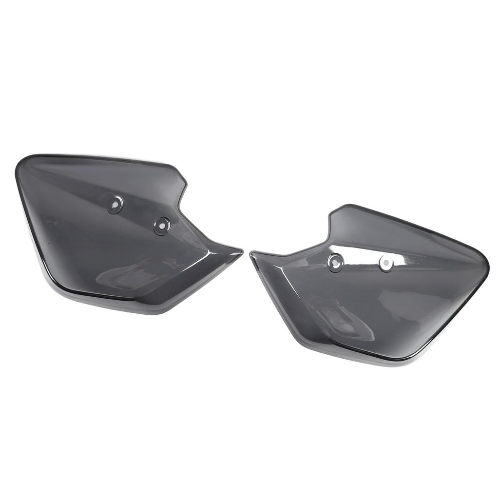 1 Pair Motorcycle Windshield Windscreen with Mounting Bracket Front Wind Deflector Fit for Tricity