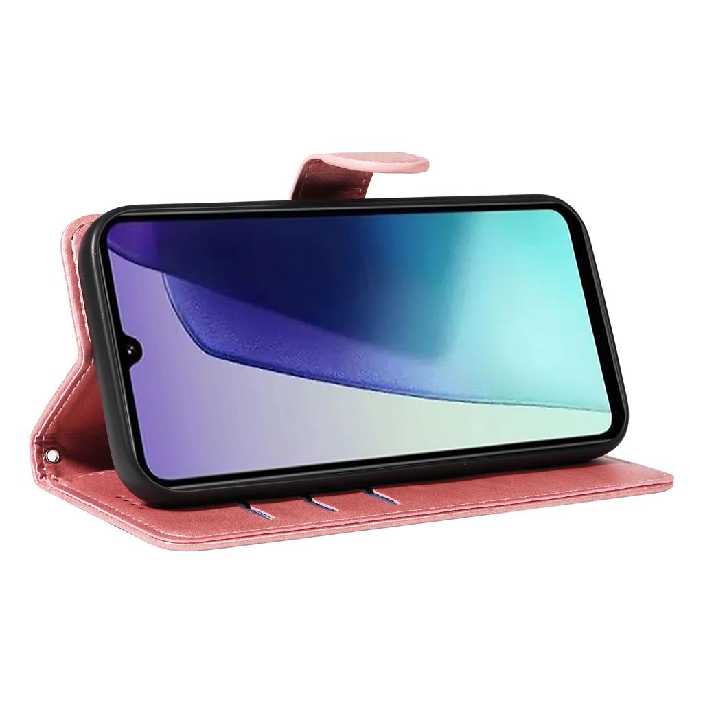 For Xiaomi Poco C75 4G/Redmi 14R 5G/14C 4G Case Flip Wallet T-Shape Lines Leather Phone Cover