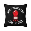 Jiu Jitsu Uncle American Flag Brazilian Square Pillowcase Cushion Cover Pillow Case Throw Pillow Cover for Home Sofa Living Room