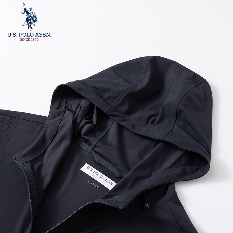 U.S. POLO ASSN. Men's Hooded Sun Protection Jacket