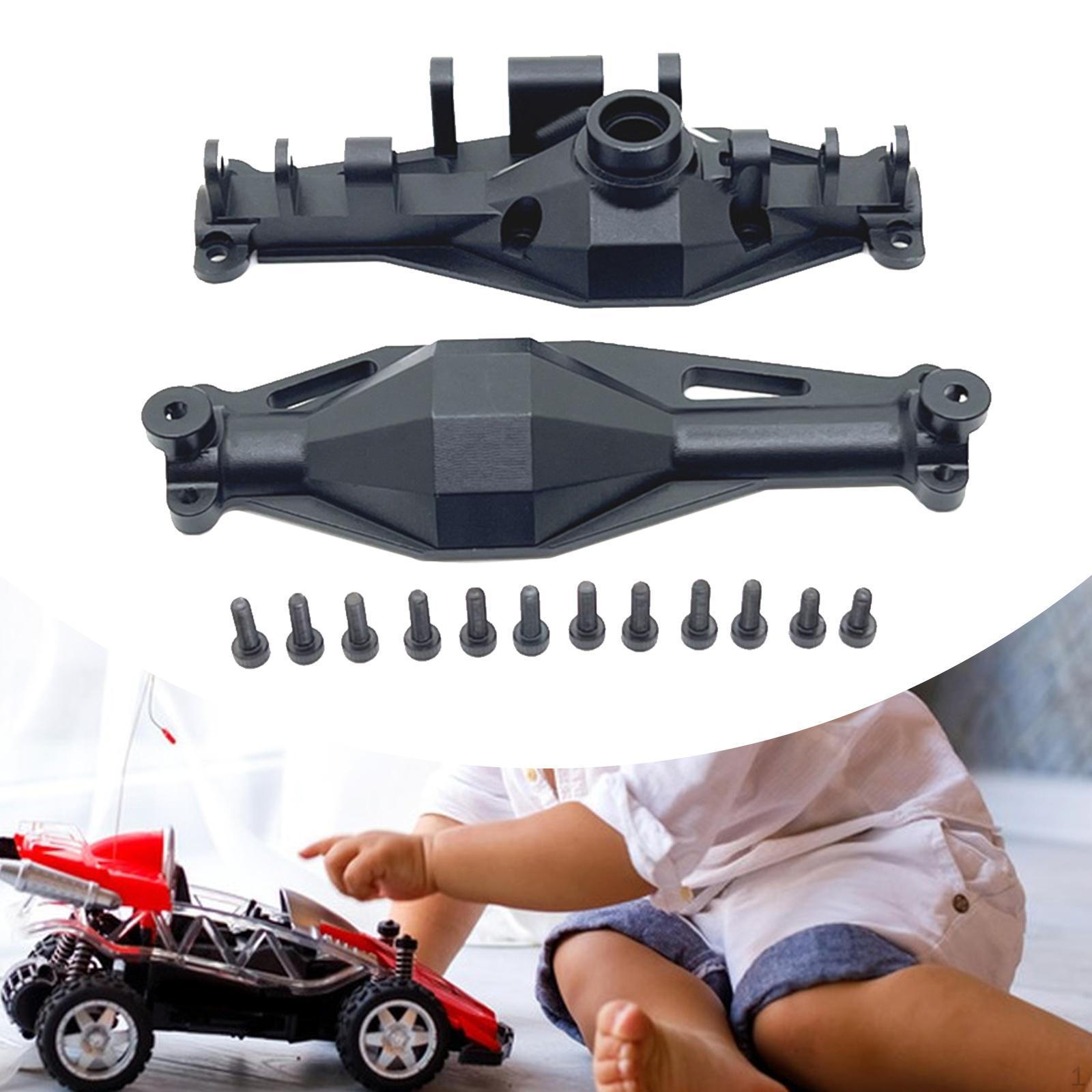 

1/12 Aluminum Alloy Axle Housing RC Spare Parts, Easy to Install Accessories, Shell for H12Y black rear