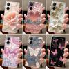 Case For Xiaomi Redmi A5 Flower Butterfly Phone Shells For Redmi A5 4G Soft Silicone Transparent Funda TPU Protective Back Cover