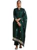 Libas Women's Silk Blend Kurta Set (39043_Green