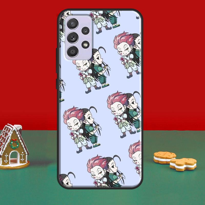Hunter Anime Hisoka Pouzdro Pro Samsung A52S A12 A32 A42 A52 A72 A51 A71 A31 A11 A40 A50 A70 A21S Kryt Telefonu