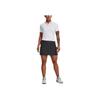 Under Armour Striped Pullover Polo Shirt Women Tops White 1370132-100