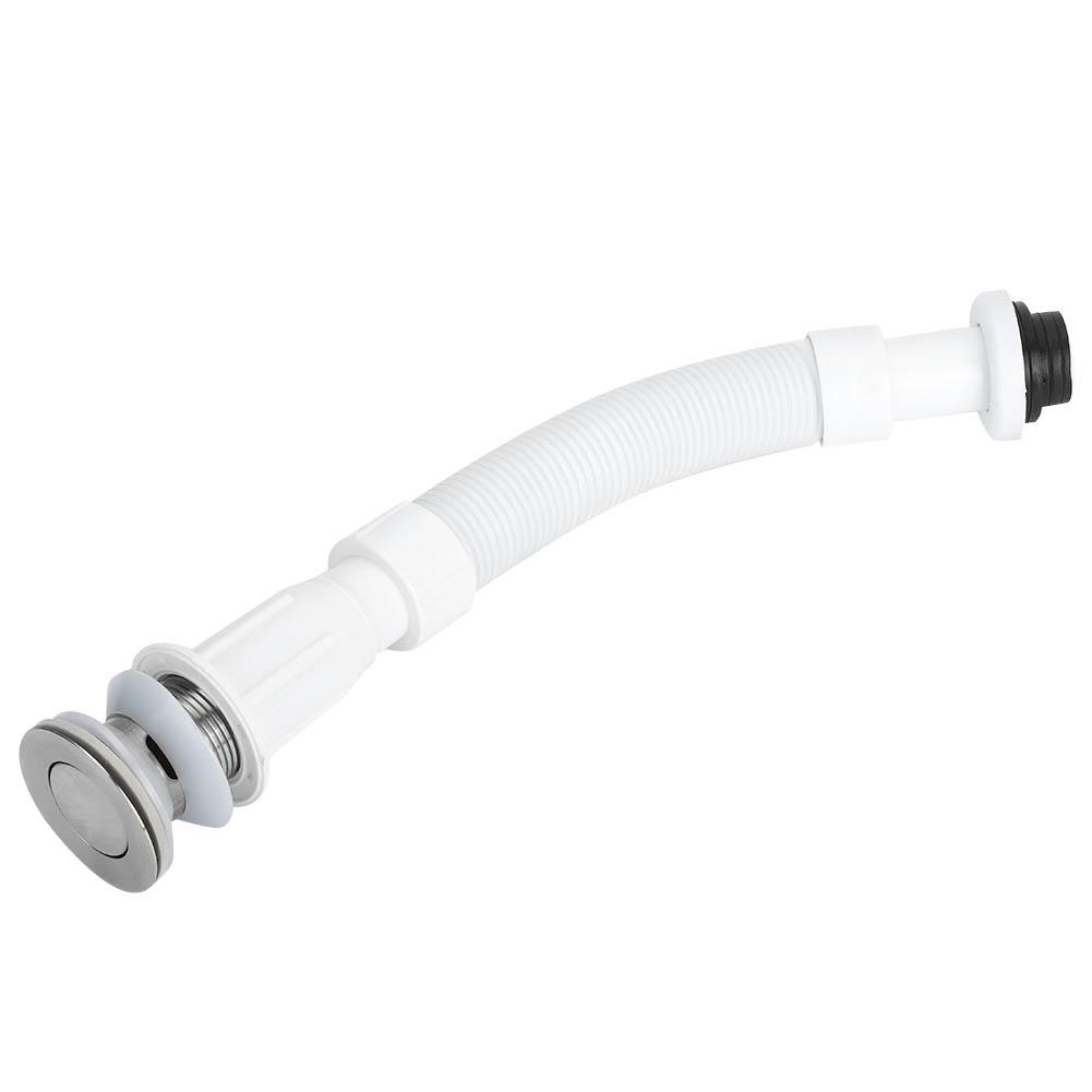 37mm Küchenbecken Einzelablaufrohr Geruchsdichter Siphon Wasserablaufrohr Küchenspülenanschluss