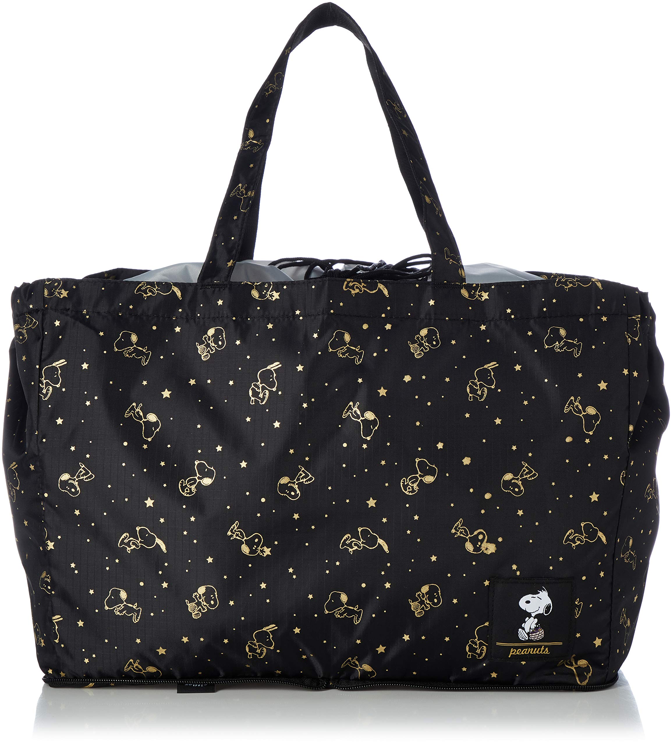 

ECO0415 Сумка-кошик для покупок Сумісна Складна Сумка Miffy Disney Snoopy Золота Зірка Чорний [Шифр] Прохолодна/Ізольована