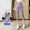 2026 Spring/Autumn Plus Size Women's Two-in-One Yoga Pants - Hip Lift, Running, Training, Slimming Fit