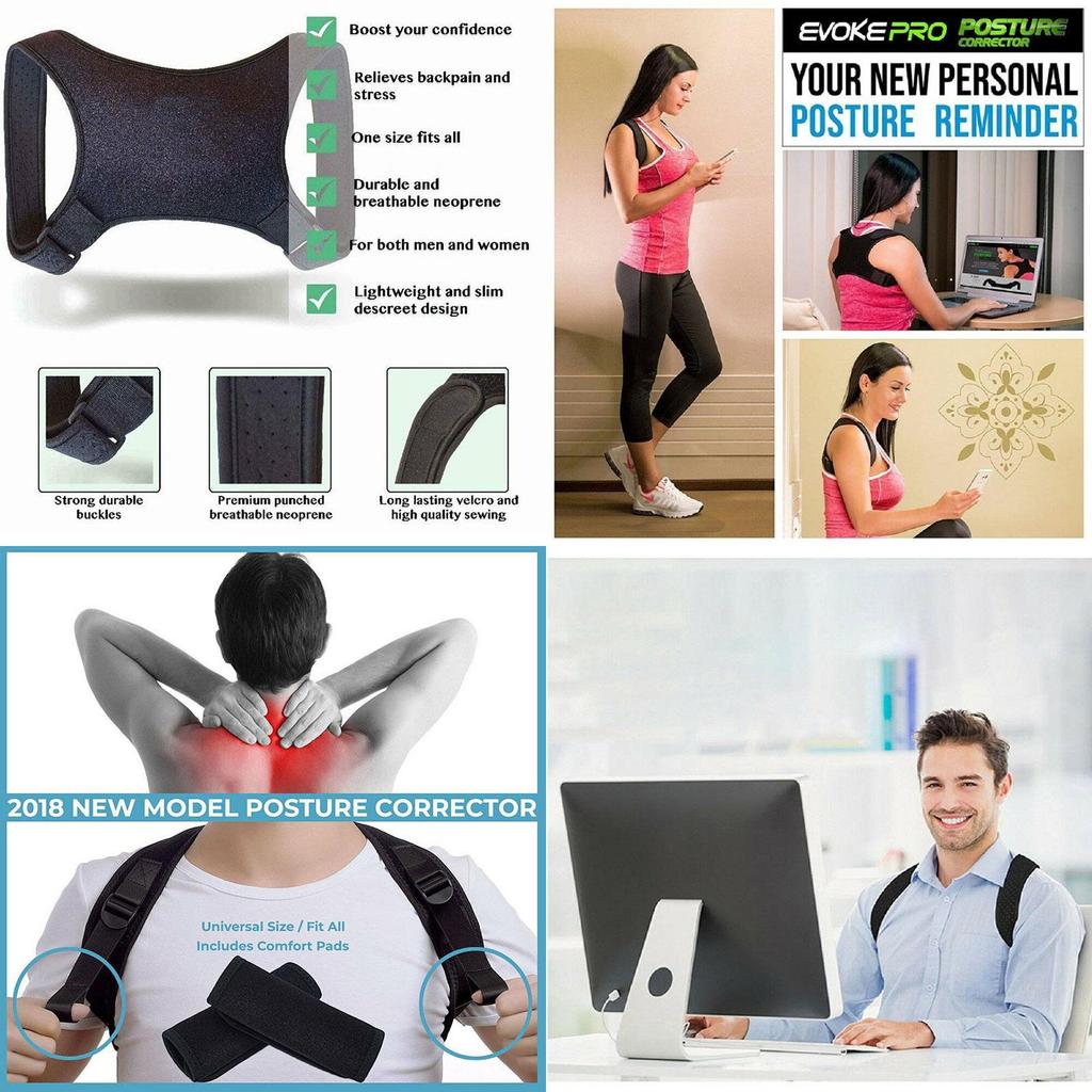 Versatile Back Posture Correction Shoulder Support Belt For Men And Women