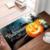 Halloween Cartoon Pumpkin Door Mat Carpet Kitchen Bedroom Living Room Home Rugs 60/80/90cm