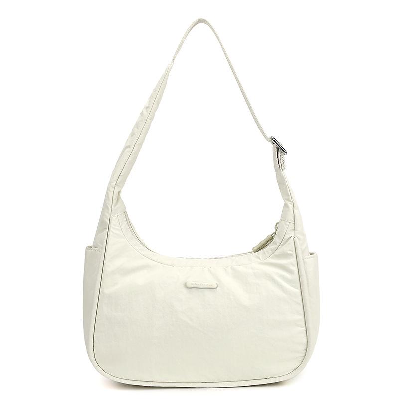 New Women's Simple and Versatile Solid Color Shoulder Bag Daily Commute To Work Armpit Bag