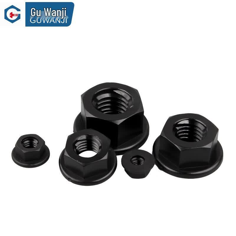 Guwanji Nylon Hex Flange Self-Locking Nut
