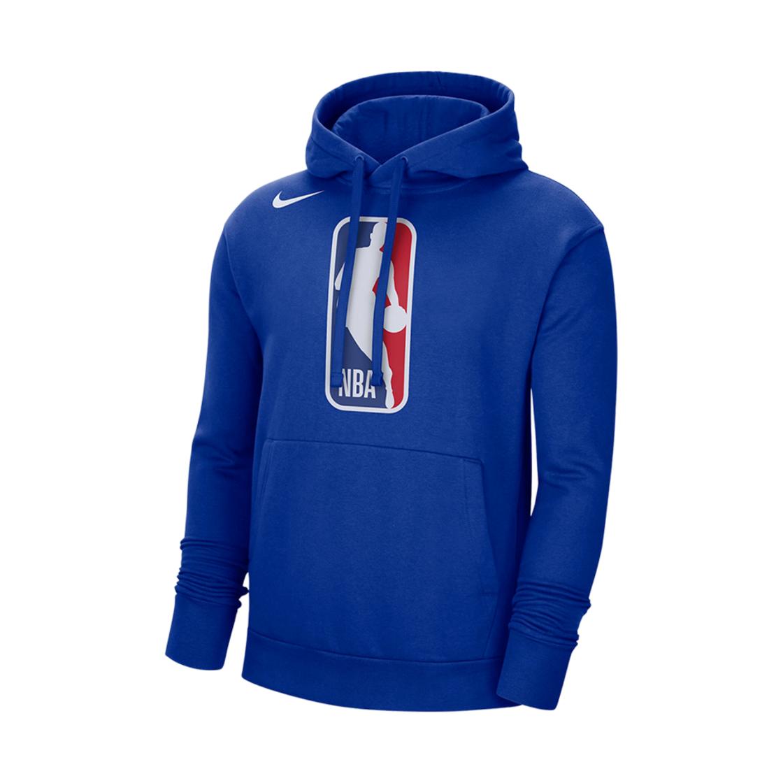 Nike NBA Team 31 Fleece Pullover Loose Fit Hoodie Blue Men Streetwear DN4777-417 XL