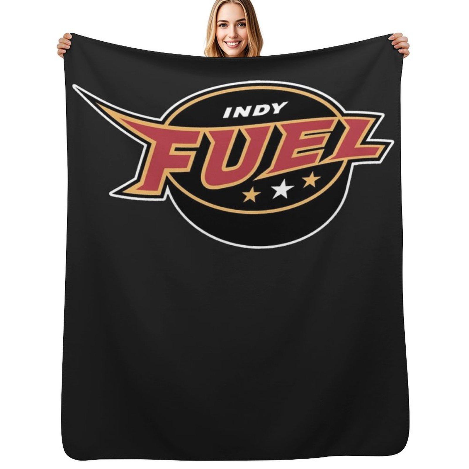 Indy Fuel Throw Blanket Lightweight Warm Blanket for Travel Camping Size: 75*100cm, Weight: 230 GSM