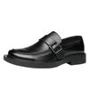 Men's casual leather shoes British style leather men's shoes first layer cowhide lazy one pedal business dress loafers tide