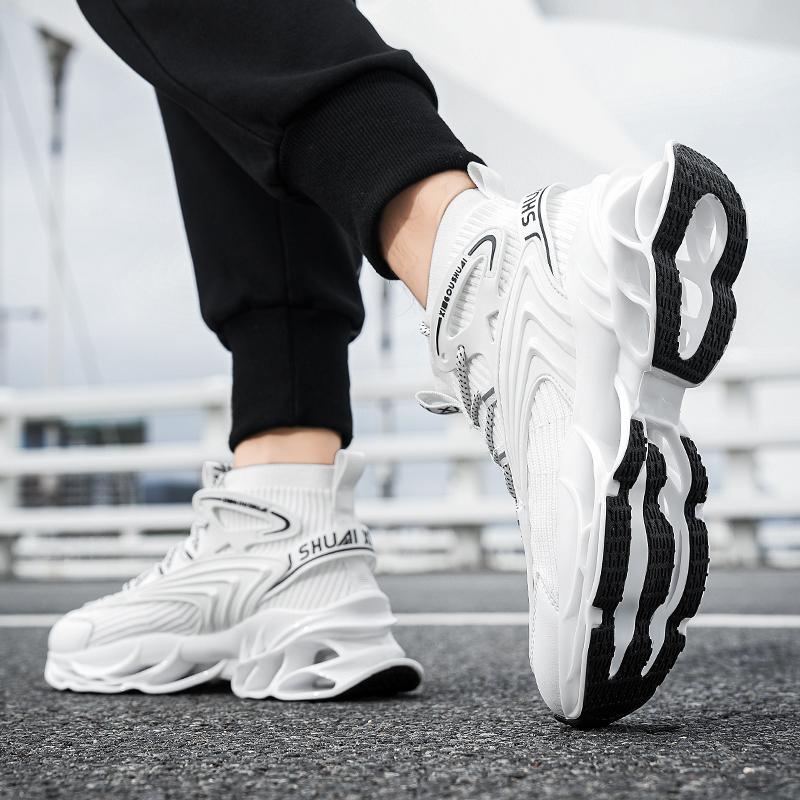 Sapatos masculinos Tênis Masculinos tênis de luxo Sapatos masculinos casuais Treinador Corrida Respirável moda mocassins Sapatos de corrida para homens