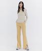 WNDERKAMMER Corduroy Semi-Bootcut Pants_Yellow