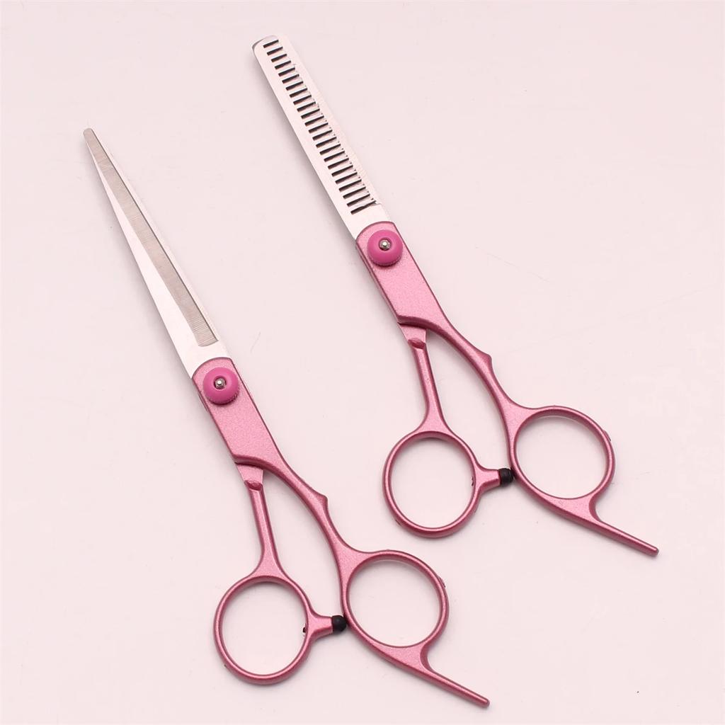 1/2PCS Hair Cutting Scissors Stainless Steel Hairdressing Scissors Thinning Shears Hair Scissors Set Styling Tool Home Salon Use
