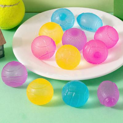 Sportball Knetspielzeug Stressabbau Mini Basketball Baseball Rugby Football Tennis Fidget Spielzeug Dekompression Stressball Partygeschenke