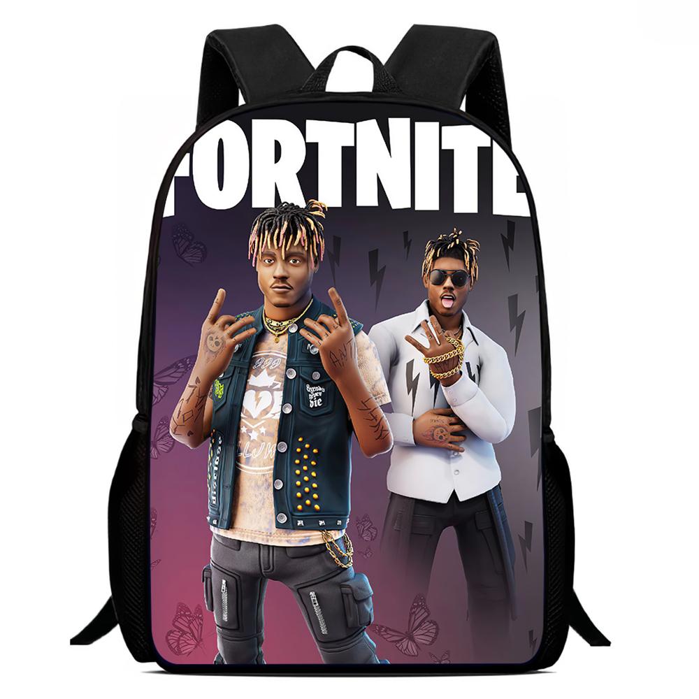 FORTNITE Cartoon 15-inch Lightweight & Durable Primary School Backpack with Adjustable Shoulder Straps for Boys&Girls Ages 6-10