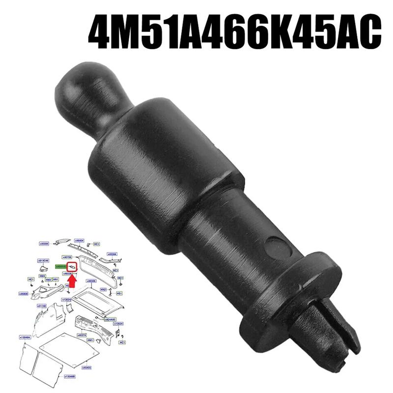 

Car Rear Parcel Shelf Tray Strap String For Ford Focus Mk2 Car Accessories Trunk Shelf Drawstring Clip