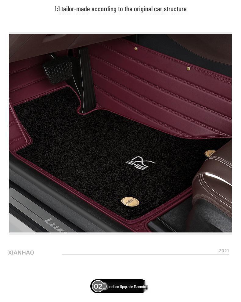 BYD Han Dedicated Waterproof, Wear-Resistant, Fully Enclosed Carpet-Style Floor Mats
