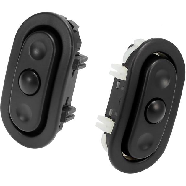 

Pair Radio Control Steering Wheel Switches for Chrysler for Jeep for Dodge for Ram 04685729AB 04685728AB Driver and Passenger Side Durable Material