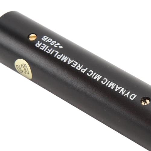 DM1 Active Inline Microphone Preamp with 28dB Gain, Plug and Play, for Podcasting or Live Streaming